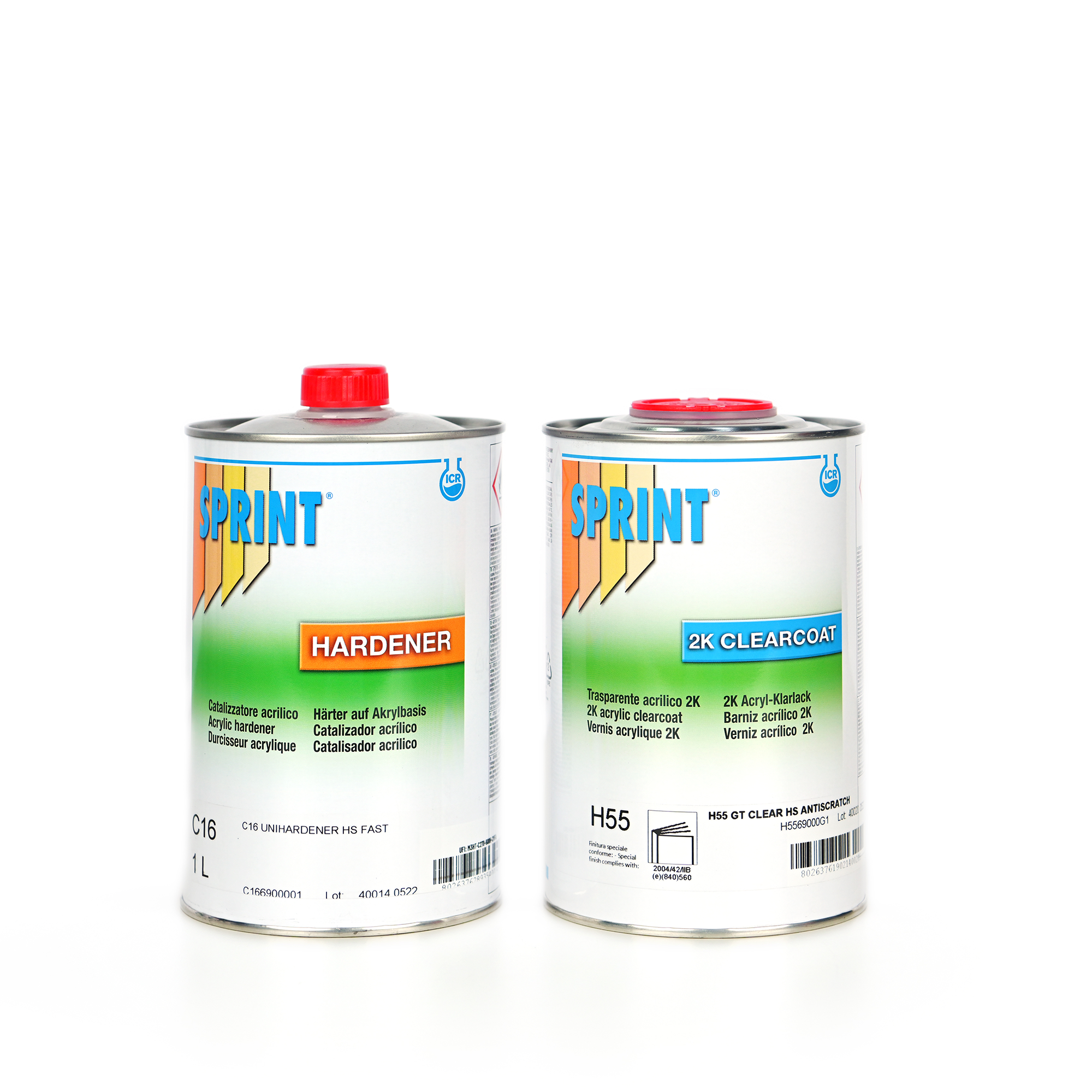 Sprint 2k Acrylic Clearcoat and Hardener – MAS Paint